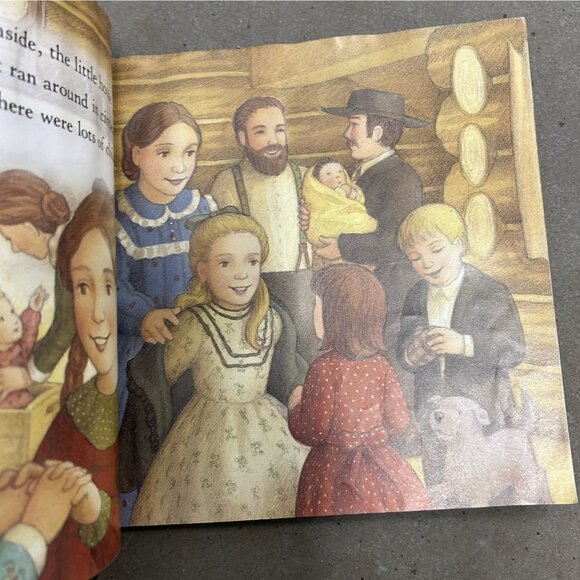 MY FIRST LITTLE HOUSE Books Lot 3 Winter Days Christmas Dance At Grandpa’s Pb HC - Picture 3 of 16